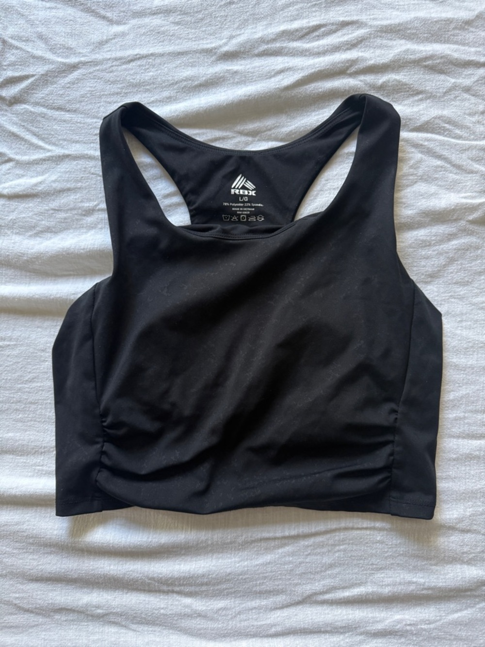 RBX Racerback sports bra & athletic wear